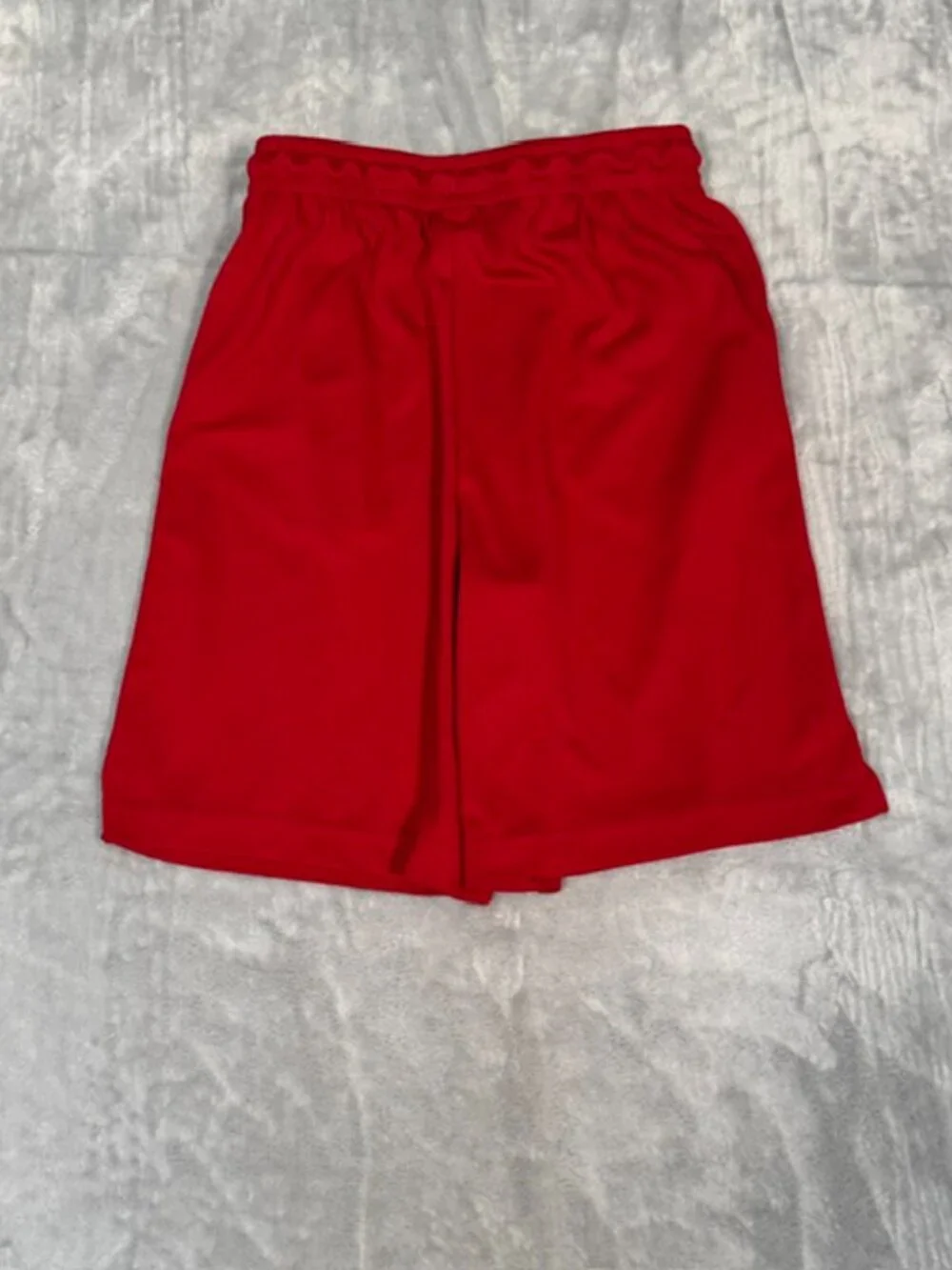 Jordan Boys Red Mesh Basketball Shorts Jumpman Logo XL 13-15